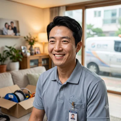 배성민 인터넷 설치 기사